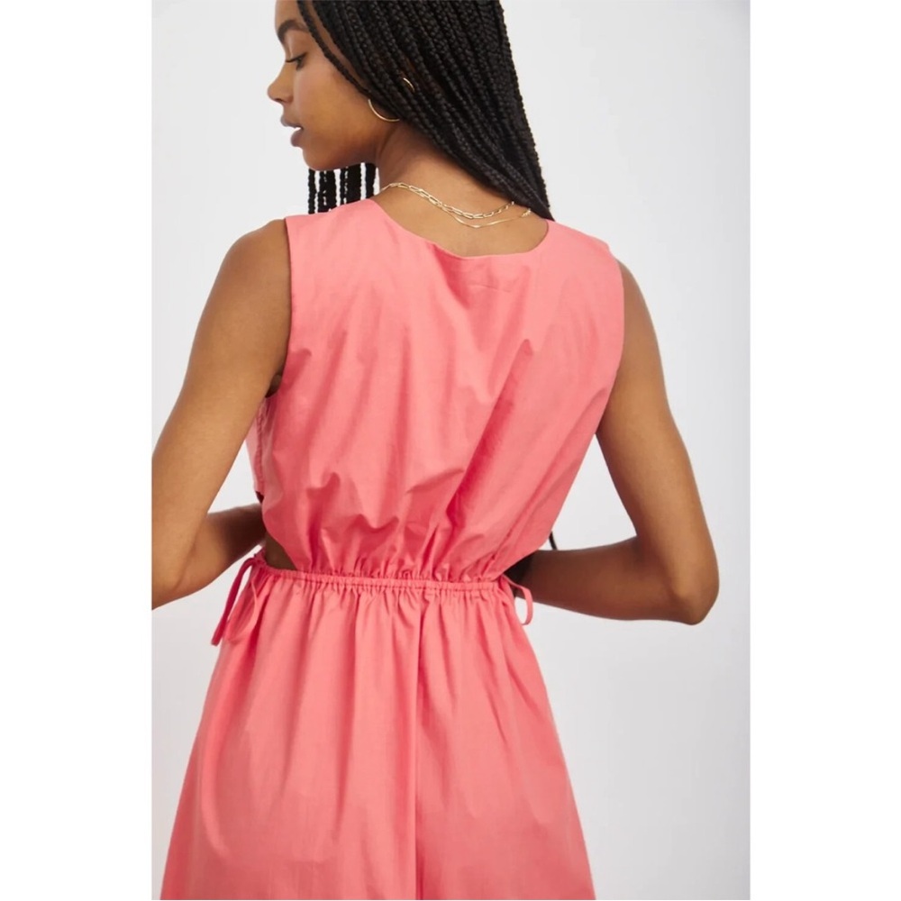Rails Yvette Spiced Coral Cutout Dress Small - Picture 4 of 14
